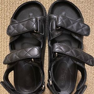 Tony Bianco Hiranni Black Sheep Nappa 3.5 cm Sandals